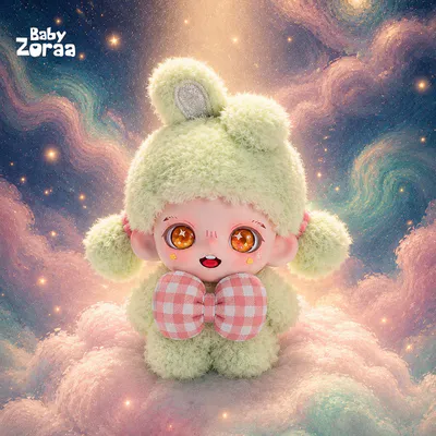 Zoraa Fluffy Tea Party Series Plush Pendant - TNT SPACE